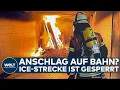 Download Lagu DEUTSCHE BAHN: Übler Verdacht! ICE-Strecke nach Feuer gesperrt - viele Fahrgäste betroffen