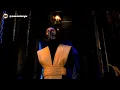 Mortal Kombat 1995 Sub-Zero and Scorpion Intro Scene Boat scene movie clips