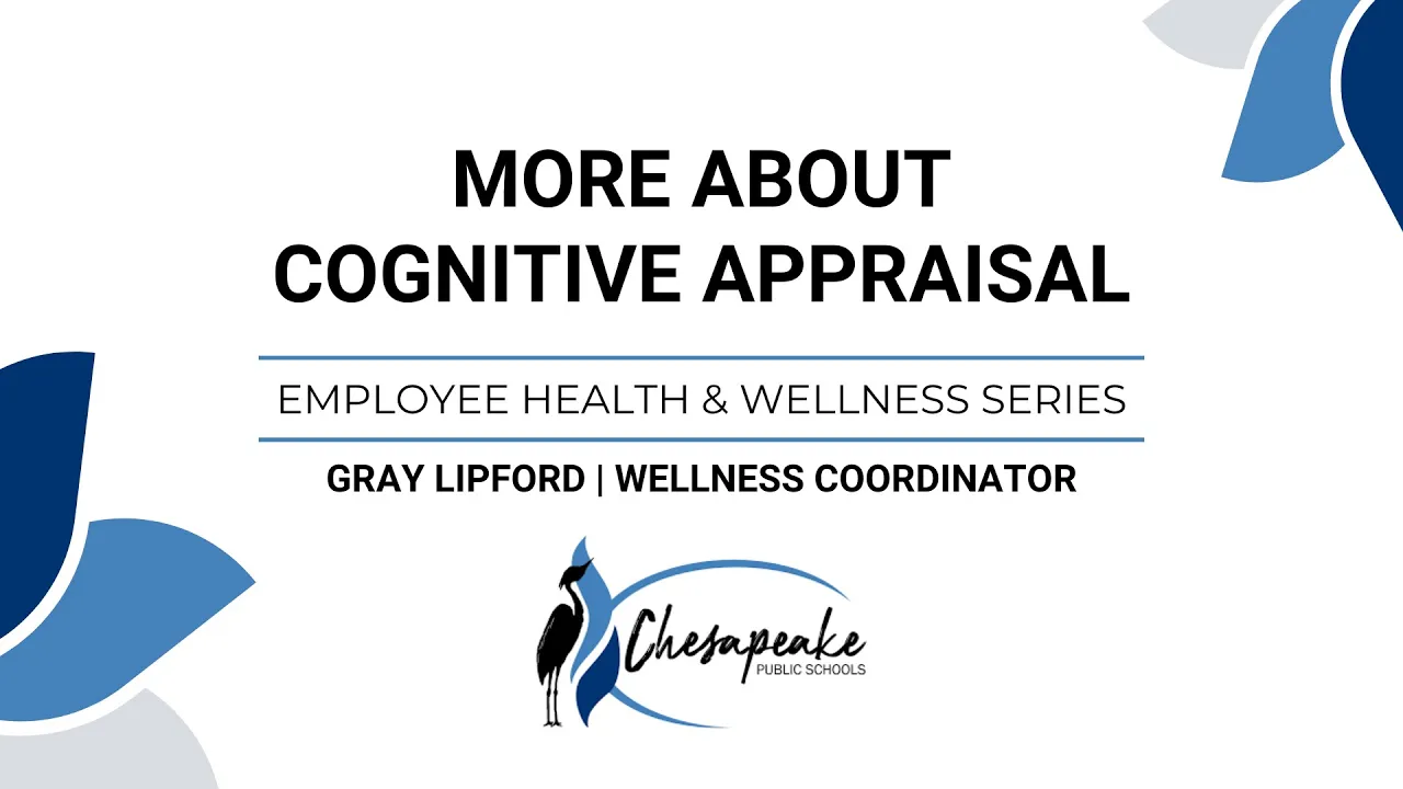More About Cognitive Appraisal