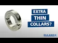 Do You Make Extra Thin Shaft Collars