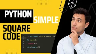 Write a Python function square that takes in one number and returns the square of that number