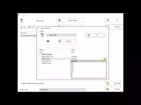 Download MP3 How to Change BitRate(kbps) of a Audio