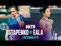 Jelena Ostapenko vs Alexandra Eala 2026 Linz Round of 16 WTA Match Highlights