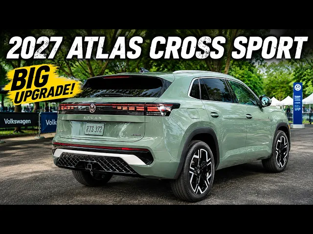 2027 Volkswagen Atlas Cross Sport: Bold New Styling and 282-HP Engine Revealed!