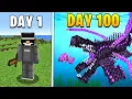 I Survived 100 Days with EVERY MOD in Minecraft Hardcore