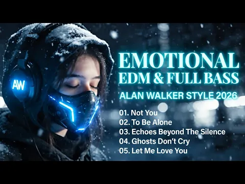 ALAN WALKER STYLE 2026– Emotional EDM Playlist | Melodic & Cinematic Mix