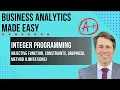 Integer Programming Learn the Basics Quickly