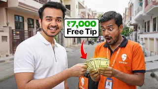 I Gave INSANE Tips to Every Worker!