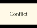 Conflict - Meaning Synonyms and Examples