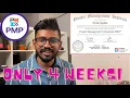How I passed my PMP Exam in just four weeks
