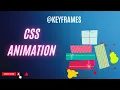 How to make CSS animation infinite Keyframes in CSS and HTML