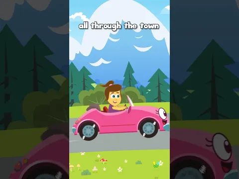 Vehicles Song For Kids #shorts #vehiclesforkids #nurseryrhymes #hooplakidz