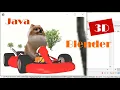 Java 3D How to Make a Driving Pomeranian Model with Source Code