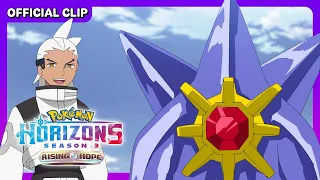 UK: Mega Starmie’s Debut | Pokémon Horizons: Season 3 | Official Clip