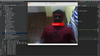 Motion Detection and Face recognition Demo using OpenCV and Python