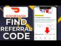 HOW TO FIND YOUR DOORDASH REFERRAL CODE 2026