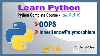 Python - OOPS Inheritance and Polymorphism in Tamil Learn Python in Tamil
