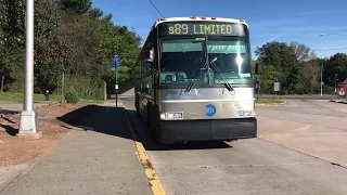 Eltingville-Hylan Blvd Bound 2002 MCI D4500 2882 S89 Limited Bus From ETC To Wilson Av