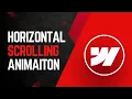 Easiest Way to Create Horizontal Scrolling with Webflow Native Animation no complex calculation