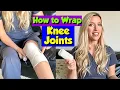 How to Wrap a Knee Joint with an Elastic Bandage | Nursing Skill Tutorial