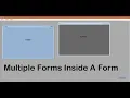Multiple Forms Inside A Form Multiple Document Interface MDI in Net Windows Form Application