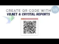 QR Code Visual Basic Net Crystal Reports