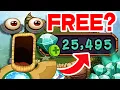 2023 Best FREE Ways to Get Diamonds Gems in My Singing Monsters