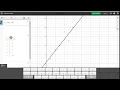 Linear regression on Desmos com