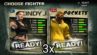 Download Def Jam Fight For NY | CINDY J vs POCKETS | 3 Matches | HARD! (PS3 1080p) MP3