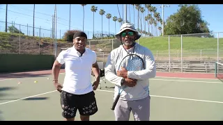 I Took My First Tennis Lesson...This Was Embarrassing