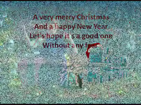 Celine Dion -  So this is Christmas (lyrics)