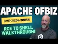 HACKING RCE VULN in APACHE OFBiz DEMO
