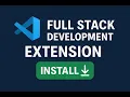 Install Full stack development all Extension in easy way