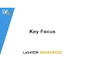 How to use a Key Focus - LabVIEW