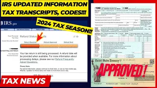 HOW TO ACCESS YOUR TAX TRANSCRIPTS TOP TRANSCRIPT CODES STEP BY STEP INSTRUCTIONS
