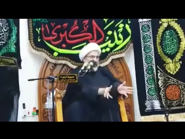 ⁣كيف يعيش الإمام المهدي عجل الله فرجه ؟ - الدكتور الشيخ إبراهيم العاملي - البصرة