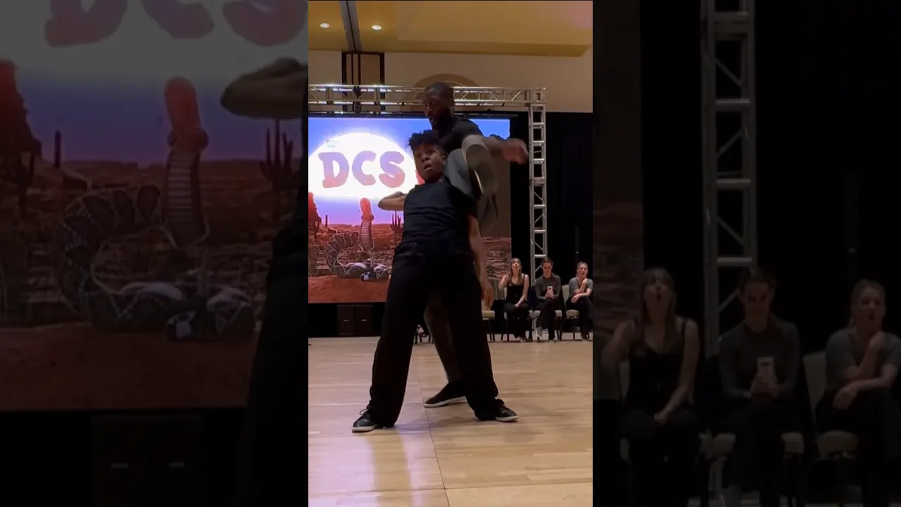 His eyes got so wide 👁️👁️😂  #improv #westcoastswing