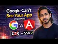 Angular SSR vs CSR vs SSG Google Can t See Your Angular App Fix SEO with SSR SSG Hydration