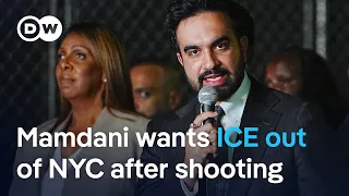 New York mayor Mamdani calls for ICE halt after agent shoots man | DW News