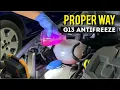 How To Properly Add Coolant On A MK7 Golf GTI R MQB EA888 engine