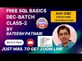SQL Basics Class 2 Dec Batch Implicit Explicit Insert Where Condition Update Table Sp - tables