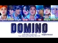 Download Lagu STRAY KIDS - DOMINO (English Version) Lyrics (Color Coded Lyrics)