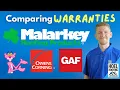 Shingle Warranties Compared GAF vs Owens Corning vs Malarkey What REALLY Matters