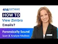 How to Open View Zimbra Email Files Data together with Attachments