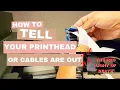 How To Tell If DTF Printhead Cables Are Out Red Light Of Death