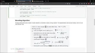 Adaboost Implementation in Python
