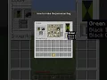 How to make the Jamaican flag as a banner in Minecraft