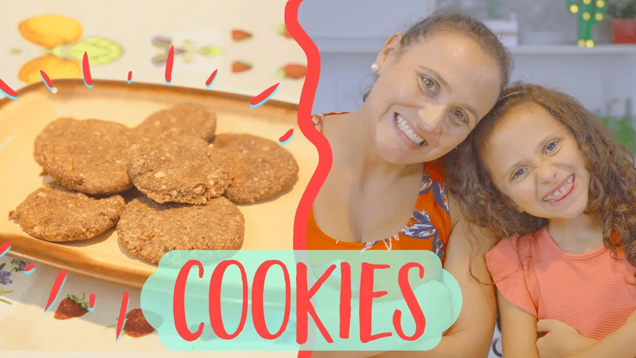 RECEITA DE COOKIES DE BANANA, AVEIA E CHOCOLATE HORA DO LANCHE EP.3