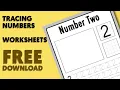 Tracing Numbers Worksheets FULL PACK HERE