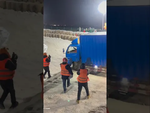They Got Their Truck Stuck in Ice 🚛